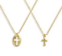 Sharing Kindness Necklace - Cross