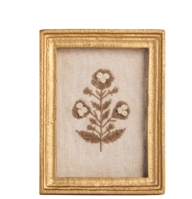 Rectangle Framed Flower