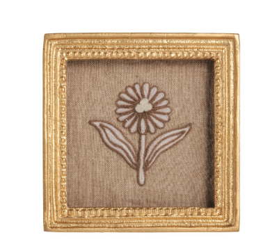 Square Framed Print Flower