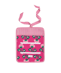 Block Print Jewelry Roll