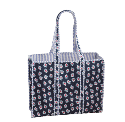 Americana Block Print Tote