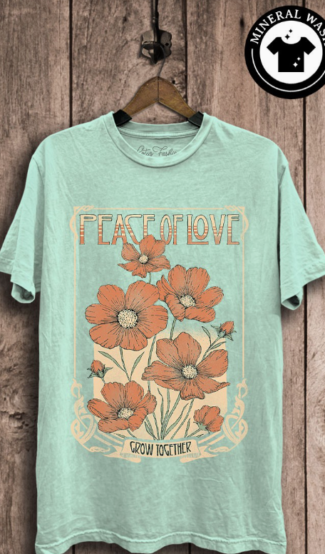 Peace of Love Graphic Top