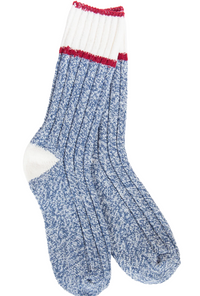 Weekend Ragg Colorblock Crew Sock