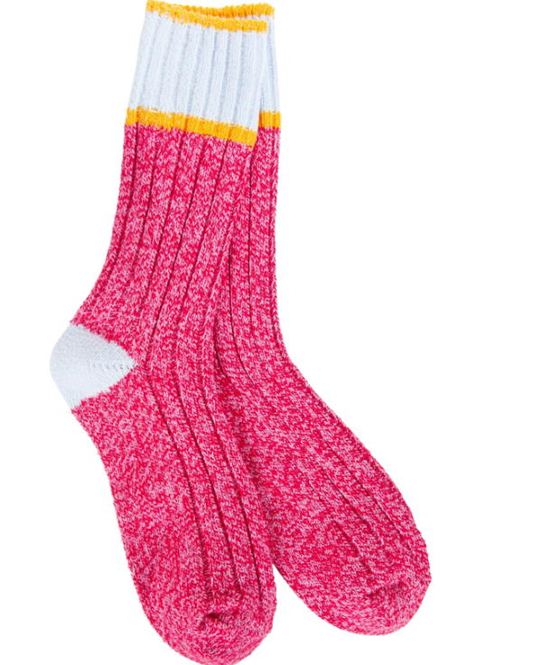 Weekend Ragg Colorblock Crew Sock
