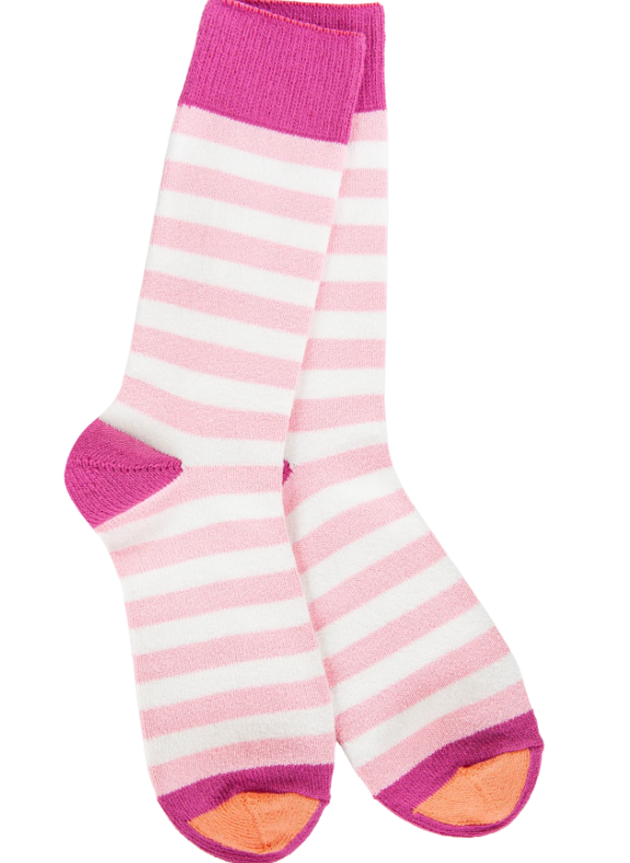 Weekend True Stripe Crew Sock