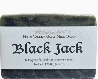Black Jack Goat Milk Soap