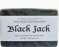 Black Jack Goat Milk Soap