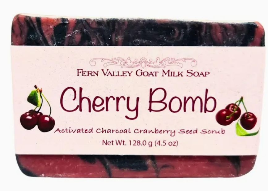 Cherry Bomb Goat Milk Soap