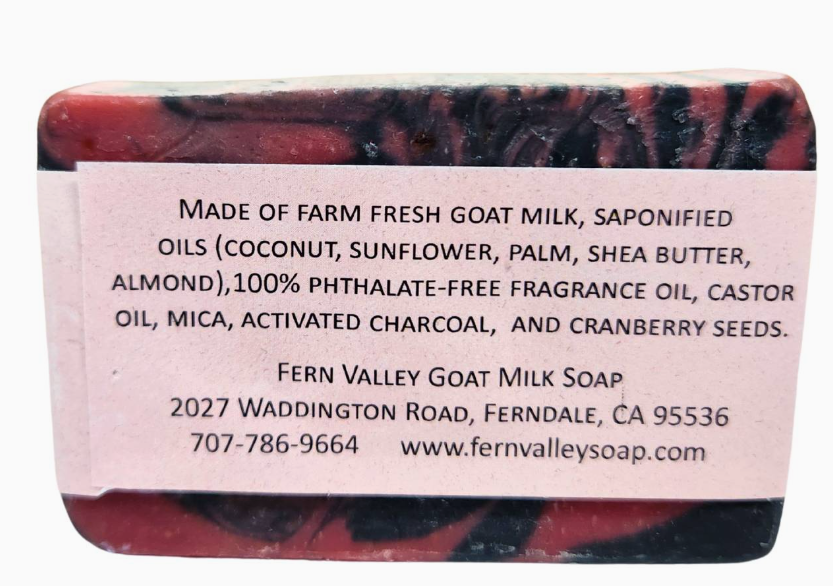 Cherry Bomb Goat Milk Soap