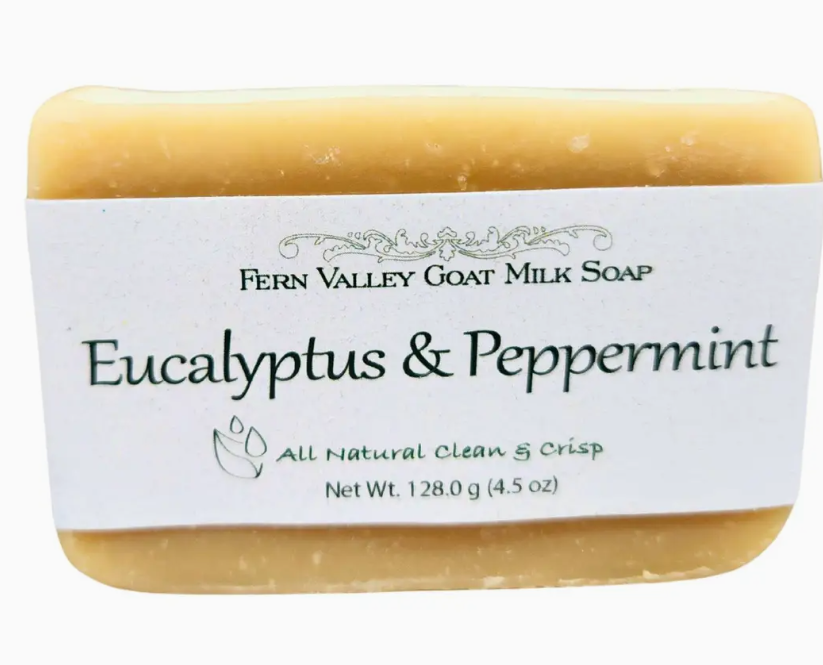 Eucalyptus+Peppermint Goat Milk Soap