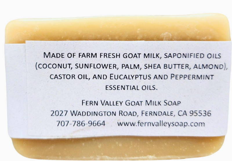 Eucalyptus+Peppermint Goat Milk Soap