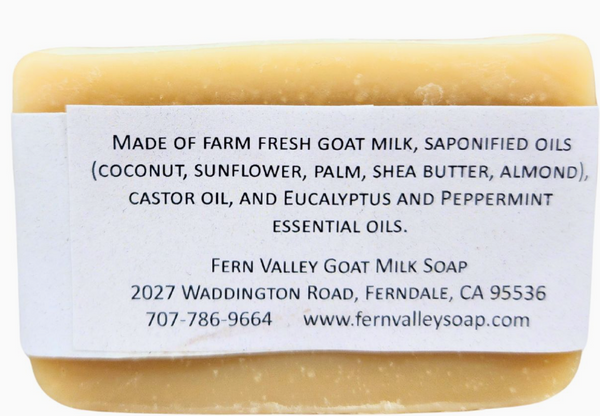 Eucalyptus+Peppermint Goat Milk Soap