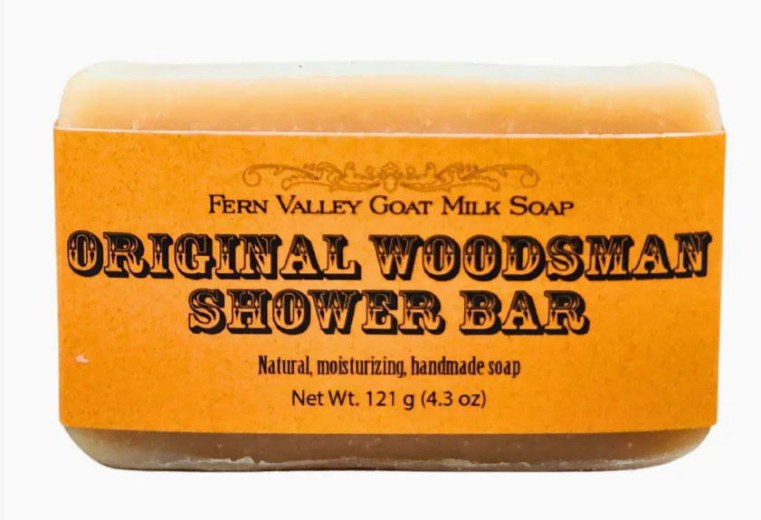 Shower Bar Original Woodsman Goat Milk Soap