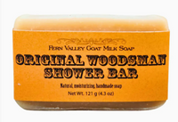 Shower Bar Original Woodsman Goat Milk Soap