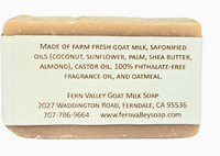 Oatmeal+Honey Scrub Goat Milk Soap