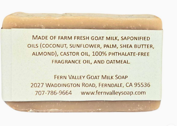 Oatmeal+Honey Scrub Goat Milk Soap