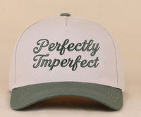 Perfectly Imperfect Two Tone Snapback Hat