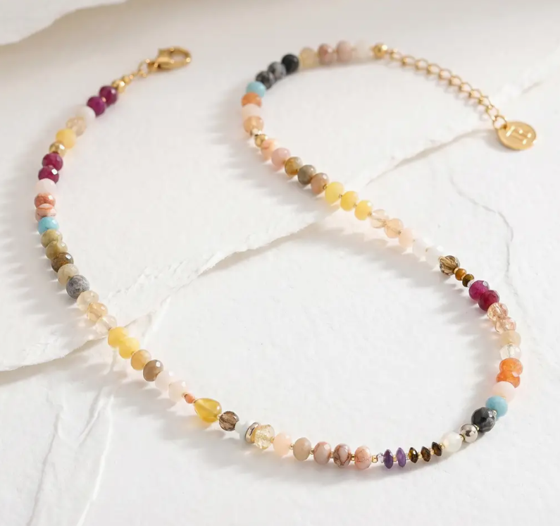 Blush Honey Jade Necklace