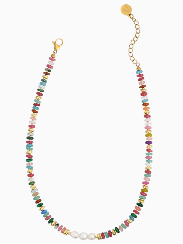 Rainbow Jade Necklace