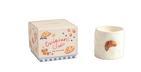 Hand Painted Ceramic Candle