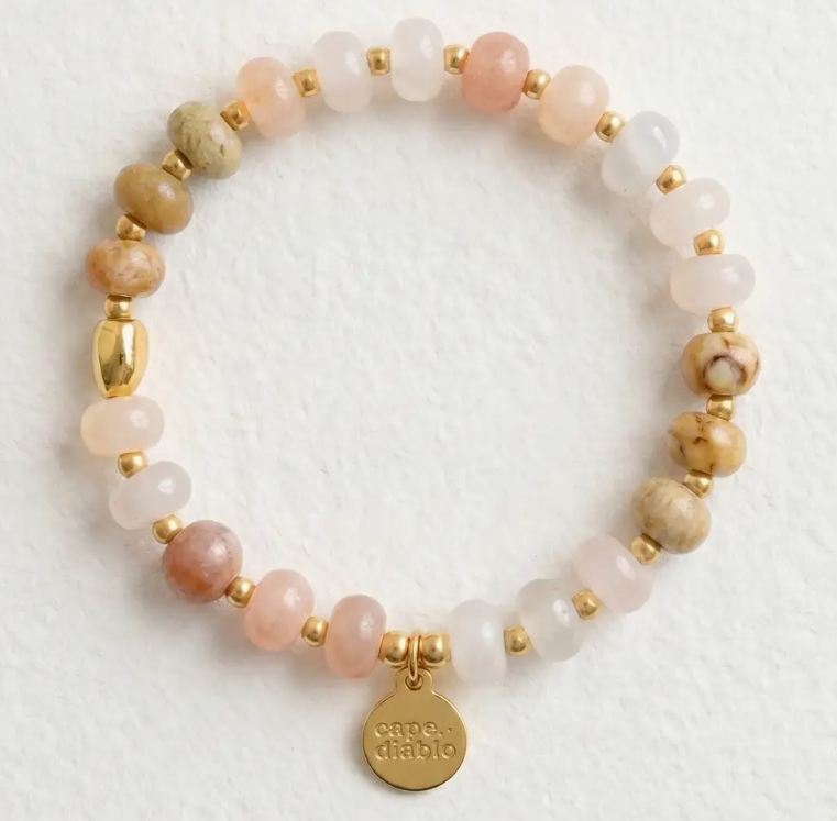 Blush Aventurine Bloom Bracelet