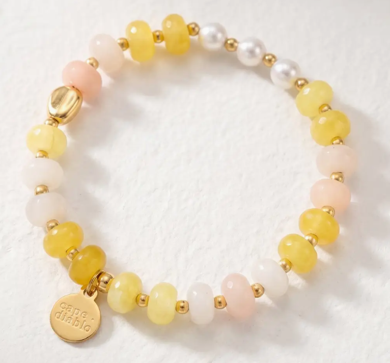 Sunlit Jade Harmony Bracelet