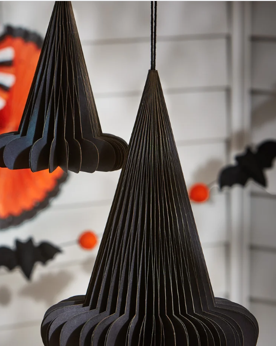 Witch Hat Paper Decor Small