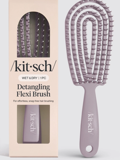 KITSCH Detangling Flexi Brush -Soft Violet