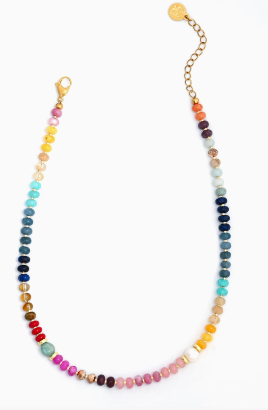 Rainbow Jade Necklace