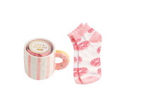 Cafe Mug And Sock Set