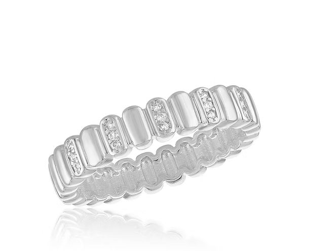 Crystal Bar Stack Ring