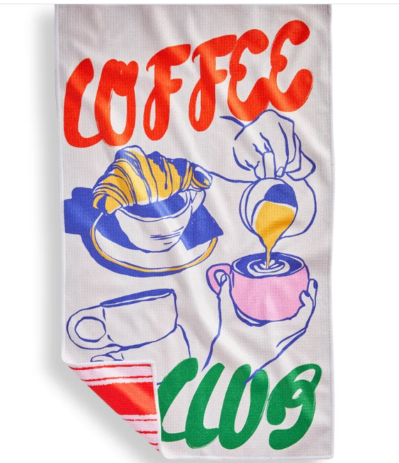 Coffee Club Super Absorbent Dishtowel