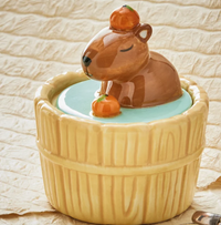 Capybara Lidded Trinket Box