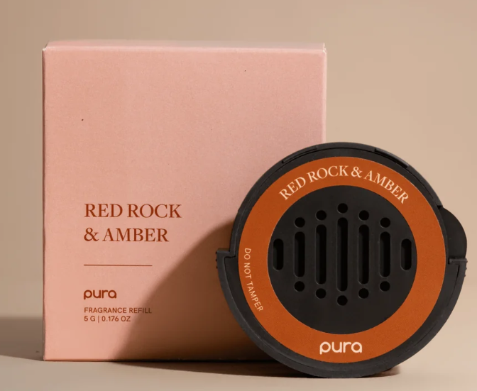 Pura Red Rock and Amber Car Scent