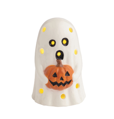 Ghost LED Pumpkin Sitter