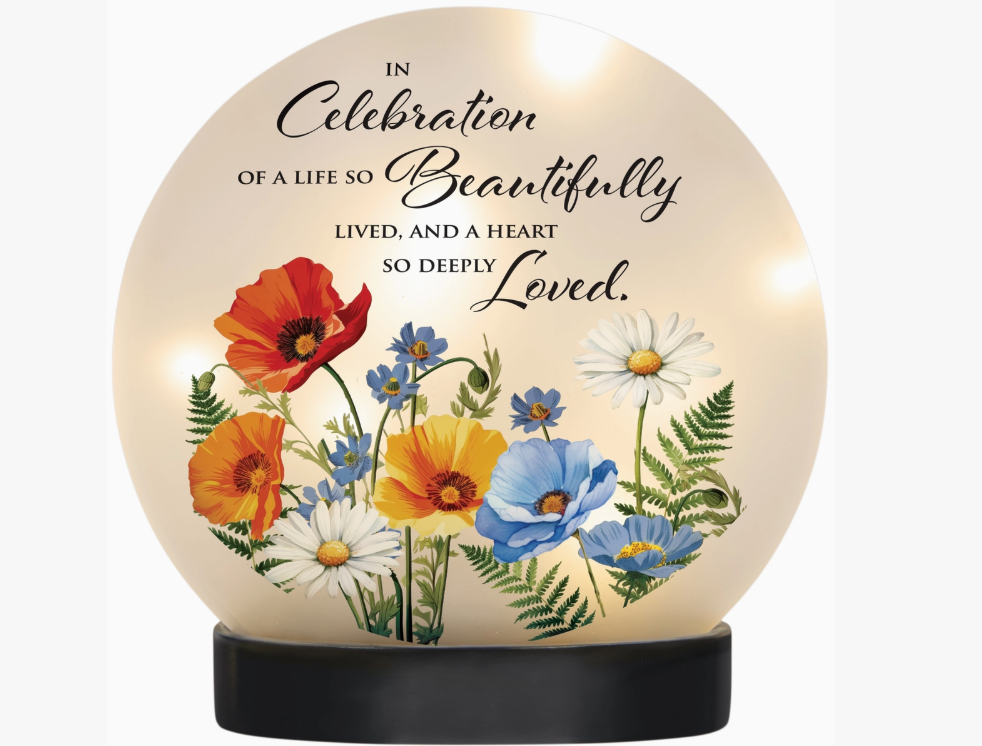 "Deeply Loved" Led Table Décor