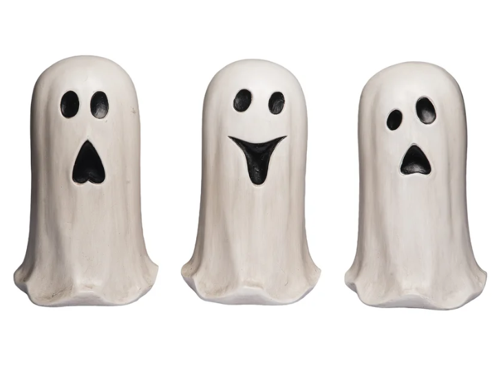 Ceramic Ghost Decor
