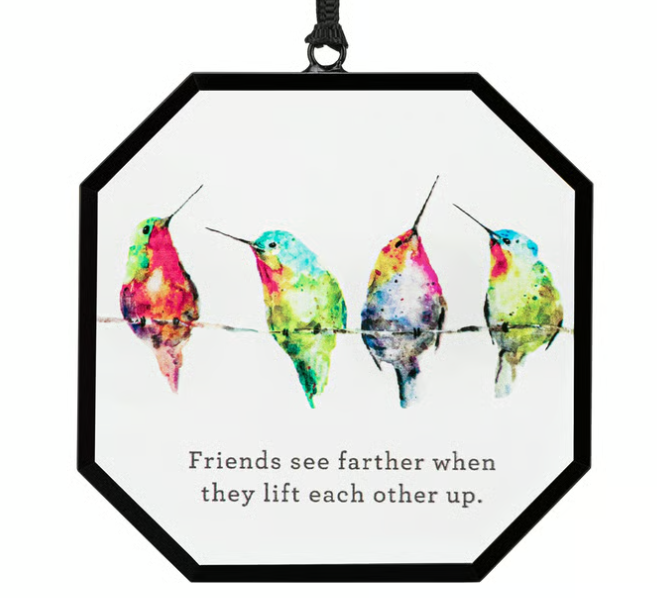 Hummers On A Wire Suncatcher