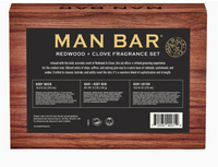 Man Bar Redwood & Clove Gift Set