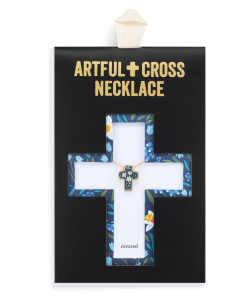 Artful Cross Necklace