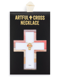 Artful Cross Necklace