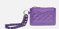 Rhodes Quilted Wallet w/ Chain Bangle