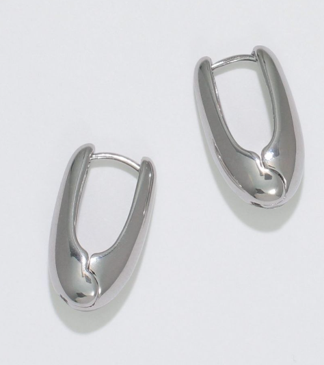 Polished  Huggie Earrings