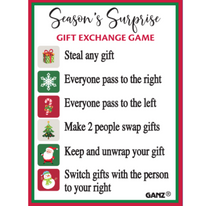 Season's Surprise Gift Exchange Game Charms