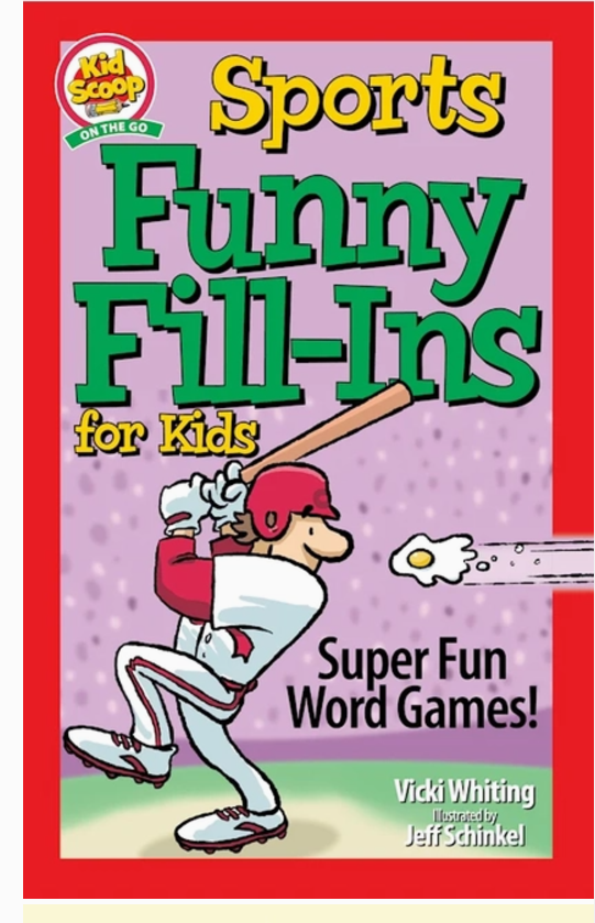 Activity Book - Sports Funny Fill-Ins For Kids