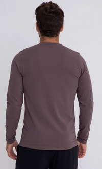 Pima Cotton Blend Long Sleeve Mens