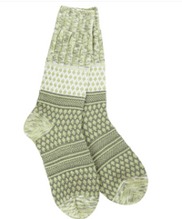 Weekend Gallery Textured Crew Sock