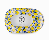 TELETIES Round Flat Hair Clip Medium