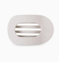 TELETIES Round Flat Hair Clip Medium