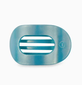 TELETIES Round Flat Hair Clip Small